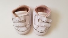 Lacoste Infant Girl's Baby Beau Crib White Pink Leather Sneakers Shoes, Size 3