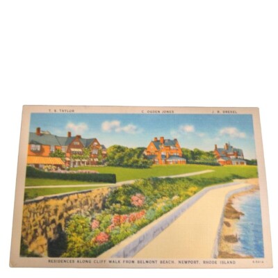 Postcard Residences Cliff Walk Belmont Beach Newport Beach Rhode Island Linen
