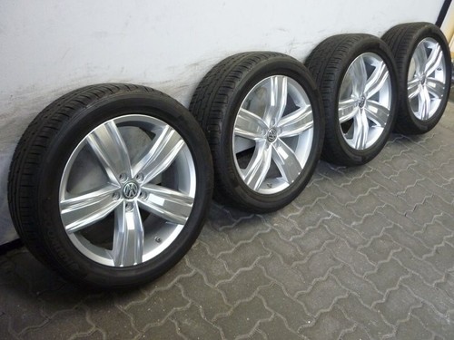 ALUFELGEN ORIGINAL VW TIGUAN II 2 AD1 VICTORIA FALLS 5NA601025R 235/50 R19 RDKS - Bild 8 von 9