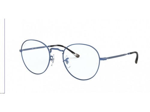 Ray-Ban Occhiali da Vista RX3582V ROUND METAL II 3071 Blu Rotondi 49 mm |  eBay