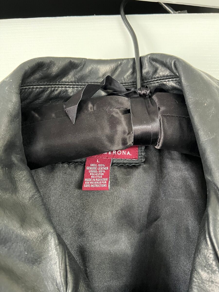 Merona Genuine Leather 100% Jacket Black Coat Men Size L | eBay Merona Genuine Leather 100% Jacket Black Coat Men Size L | eBay