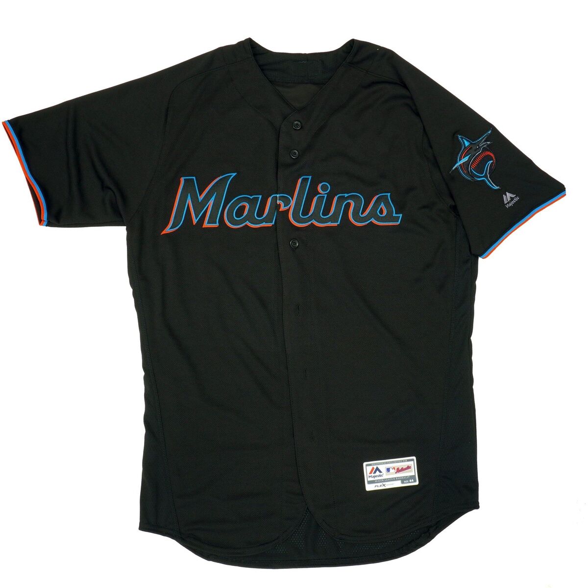 Black Nike MLB Miami Marlins Alternate Jersey