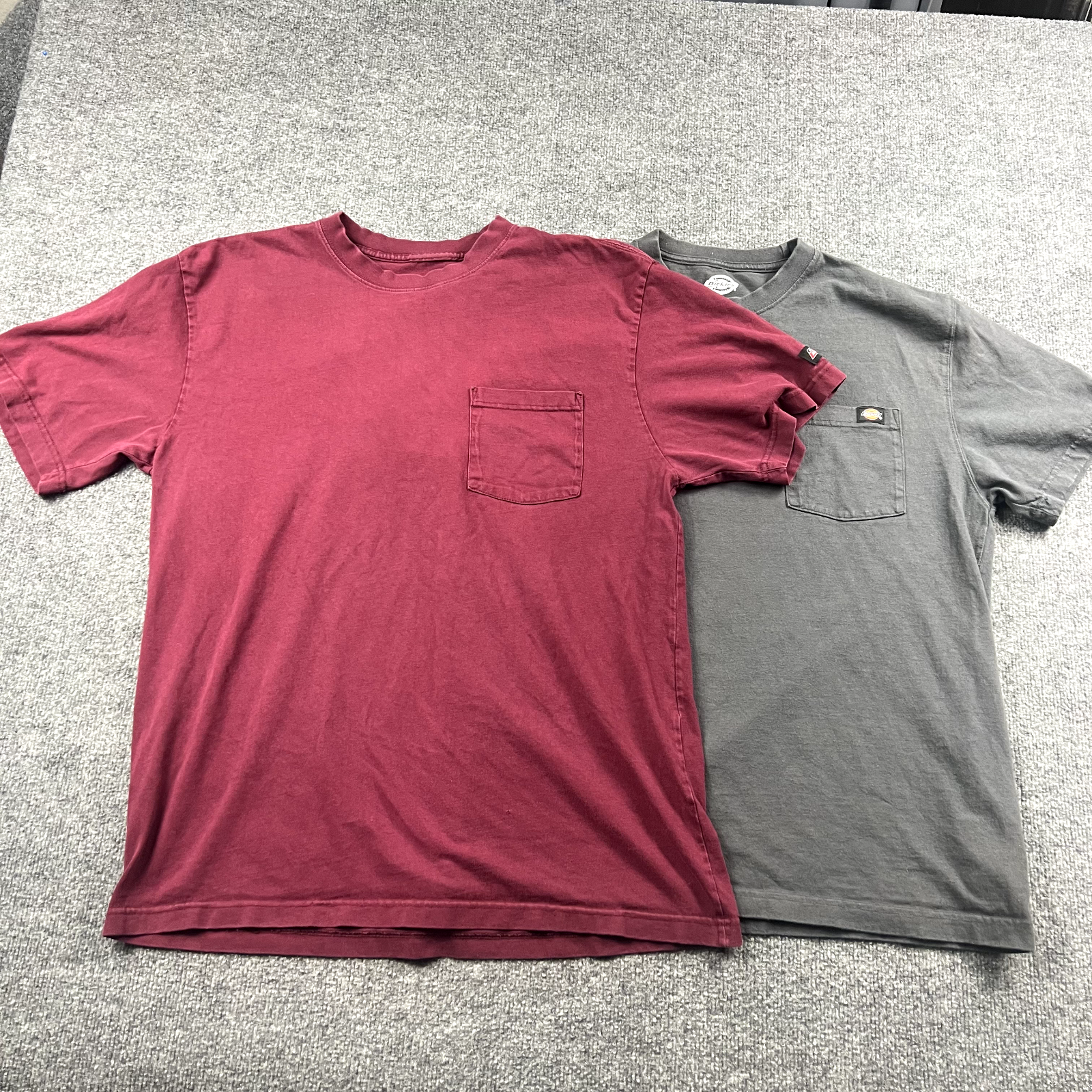 pink dickies work shirt