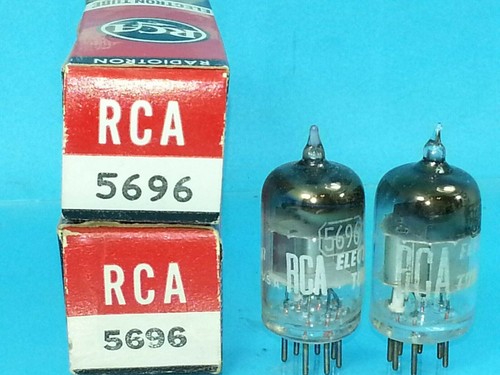 RCA TUBES 5696 MATCHED PAIR | eBay
