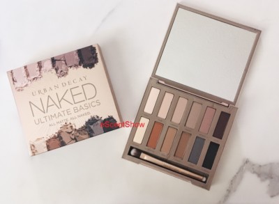 URBAN DECAY NAKED ULTIMATE BASICS 12 COLOR EYESHADOW PALETTE BRUSH NIB