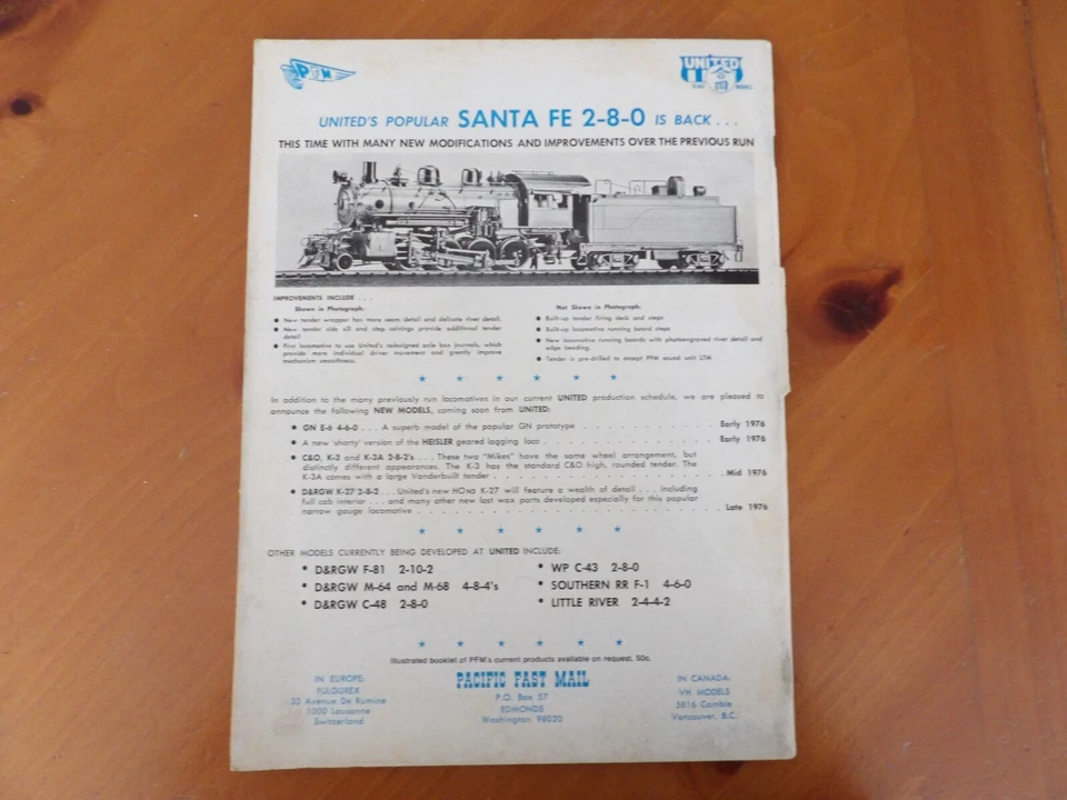 MODEL RAILROADER Magazine February 1976 - Image 3 of 3