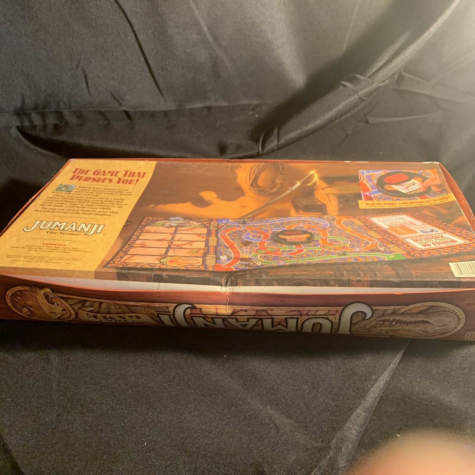 JUMANJI THE GAME MOVIE 1995 *COMPLETE* MILTON BRADLEY BOARD GAME  INSTRUCTIONS | eBay