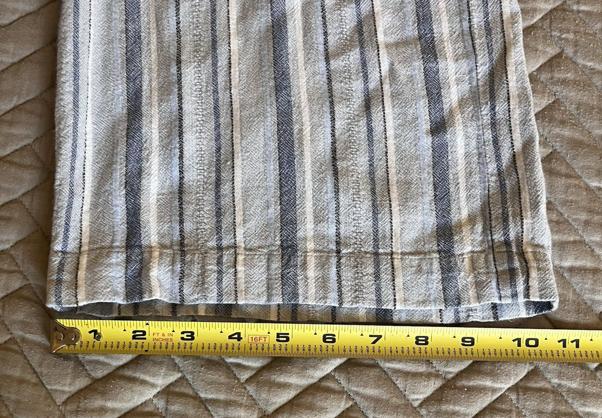 その他 K Cloth & Stone Pants Women's Size XS Blue Striped Linen Blend