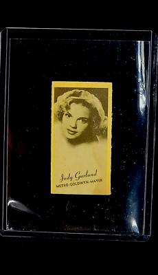 1947 Engrav-o-tints Cloudy Portraits The Rexall Store Back Judy Garland Vintage