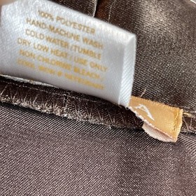 Sensara Front Tie Womens Maxi Sexy Robe Pockets Brown Floral Romantic Sz M