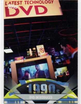 2011 Topps American Pie #171 DVD Introduced TIME WARNER TOSHIBA base card 52