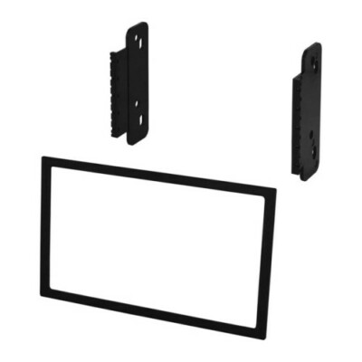 DOUBLE 2 DIN CAR STEREO RADIO CD PLAYER DASH INSTALLATION TRIM PANEL BEZEL KIT