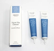 GROVE COLLABORATIVE Tub & Tile Cleaner Concentrate 2 pk, Lavender & Thyme, NEW!!