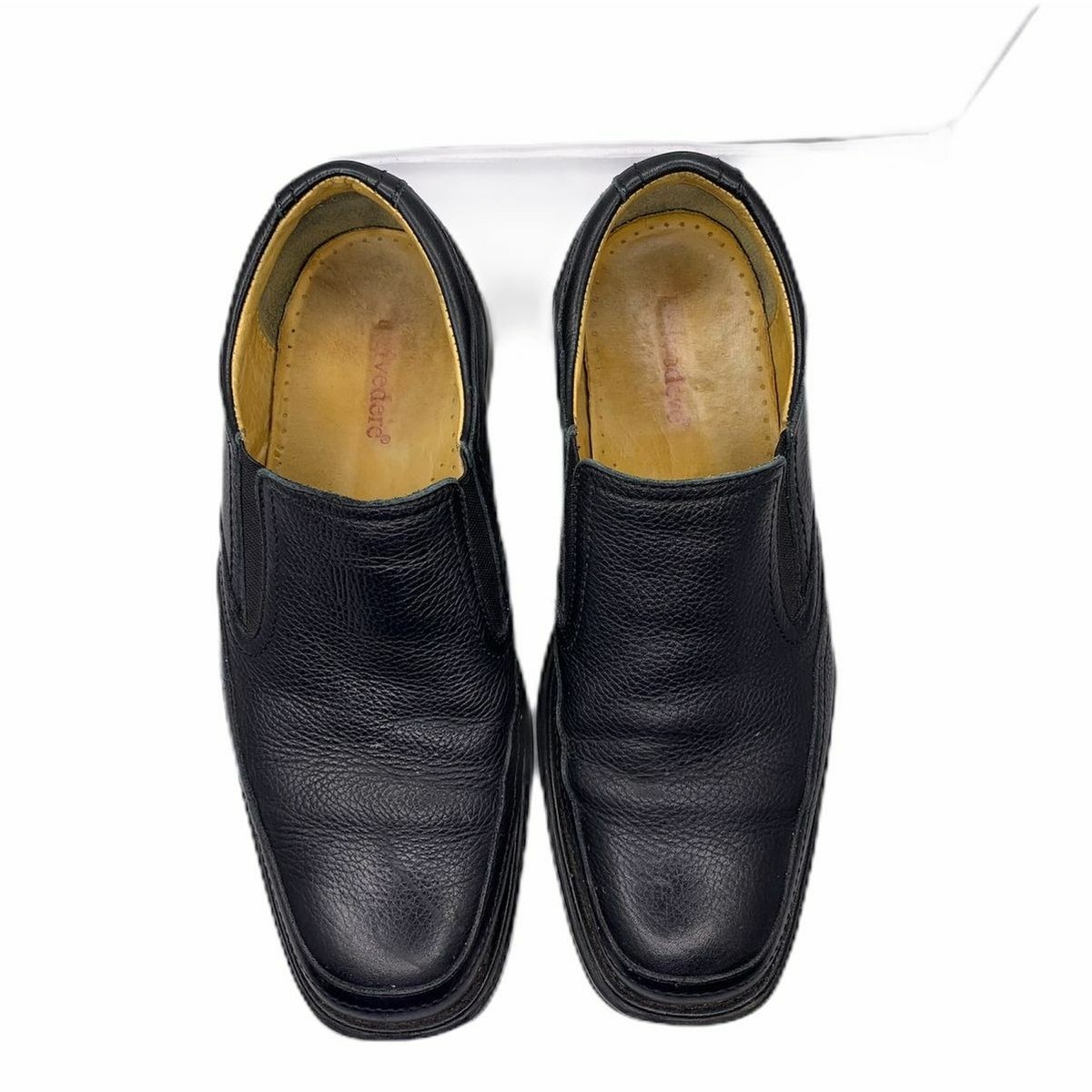 Belvedere Shoes Mens Size 11XD Black Penny Loafer Genuine Leather Made‎ Brazil Belvedere Leather Loafers Size 12D Black Skyway Made In  main image 4