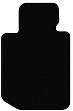 Schwarz Fu�matte, FAHRER Teppich f�r BMW 2 G87 Coupe 2023-... 14xRand