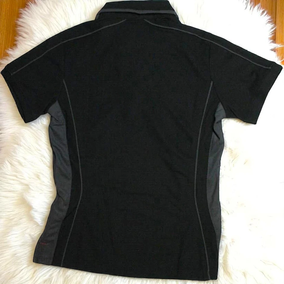 Polo North End Damas Trabajo Xs Polo Negro Nuevo con Etiquetas Foto 3 de 4