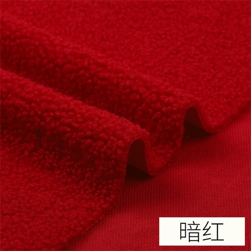 Flannel Lamb Fabric Cotton Wool Lining Fabric Thick Lambskin Warm Coral blanket - Picture 40 of 42