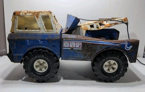 ✨VINTAGE✨ Mighty Tonka 1970's Tow Truck (Wrecker) RARE SINGLE BOOM PARTS REPAIR