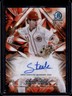 2025 Bowman Draft Sapphire Steele Hall Selections Auto Orange Refractor #/25