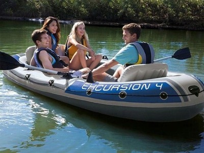 Intex Excursion 4 (68324NP) Schlauchboot für 4 Personen/500kg  - OVP,versiegelt