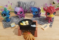 Littlest Pet Shop Cosmic Pets Lot ExcellentCondition LPS Wilderness camp