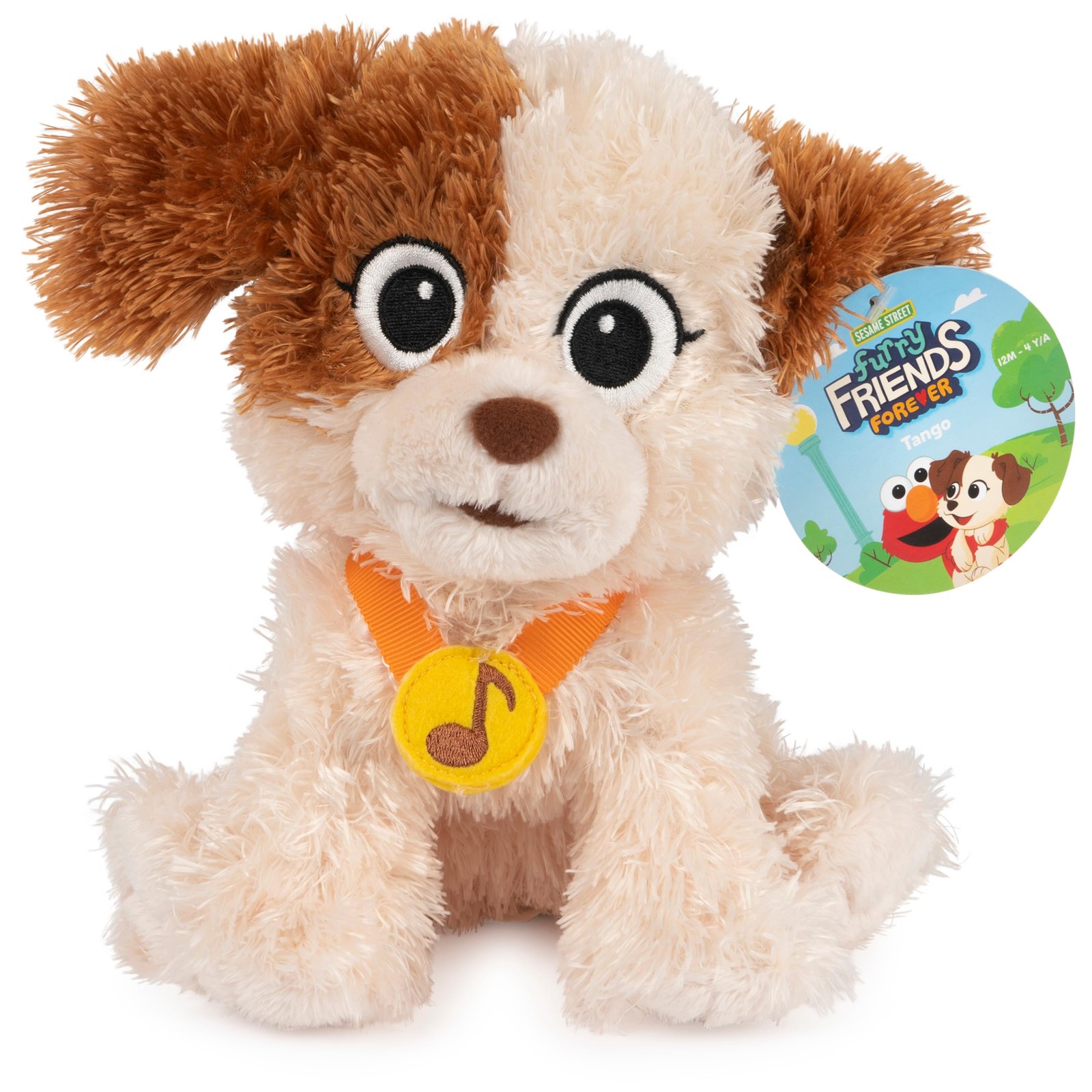 GUND Sesame Street Furry Friends Forever Tango Plush, Premium Stuffed Animal for
