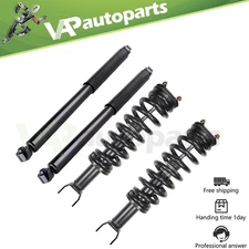 4 Pcs Front Struts w/ Spring & Rear Shocks Kits For 2006-2008 Dodge Ram 1500 4wd