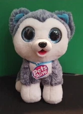 Zuru Pets Alive Pooping Puppies Husky Plush Toy