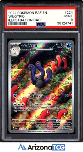 Wugtrio graded PSA 9 for sale on eBay