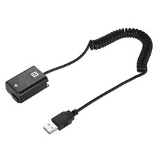 USB Cable Power Adapter NP-FW50 Dummy Battery for Sony A7 A7R II A3000 A6500