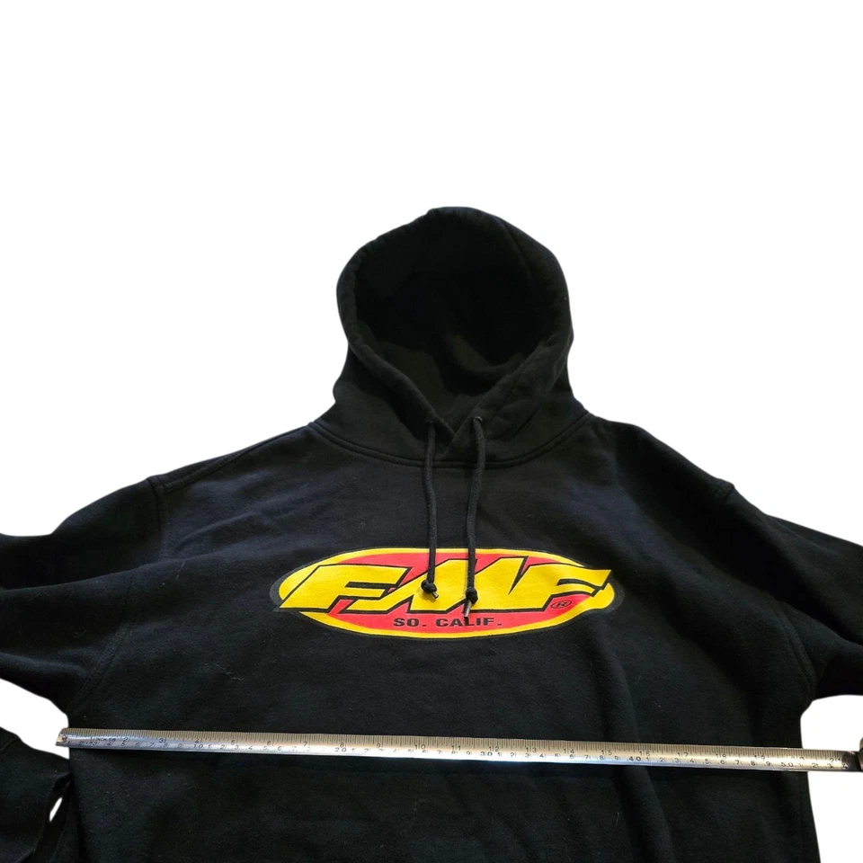 FMF Factory Classic Don 2 Mens Pullover Hoodie Black Size Medium  - Image 4 of 4