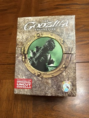 Godzilla Collection DVD Rare OOP Set W/ Hologram & Full Box Rear Graphics Toho
