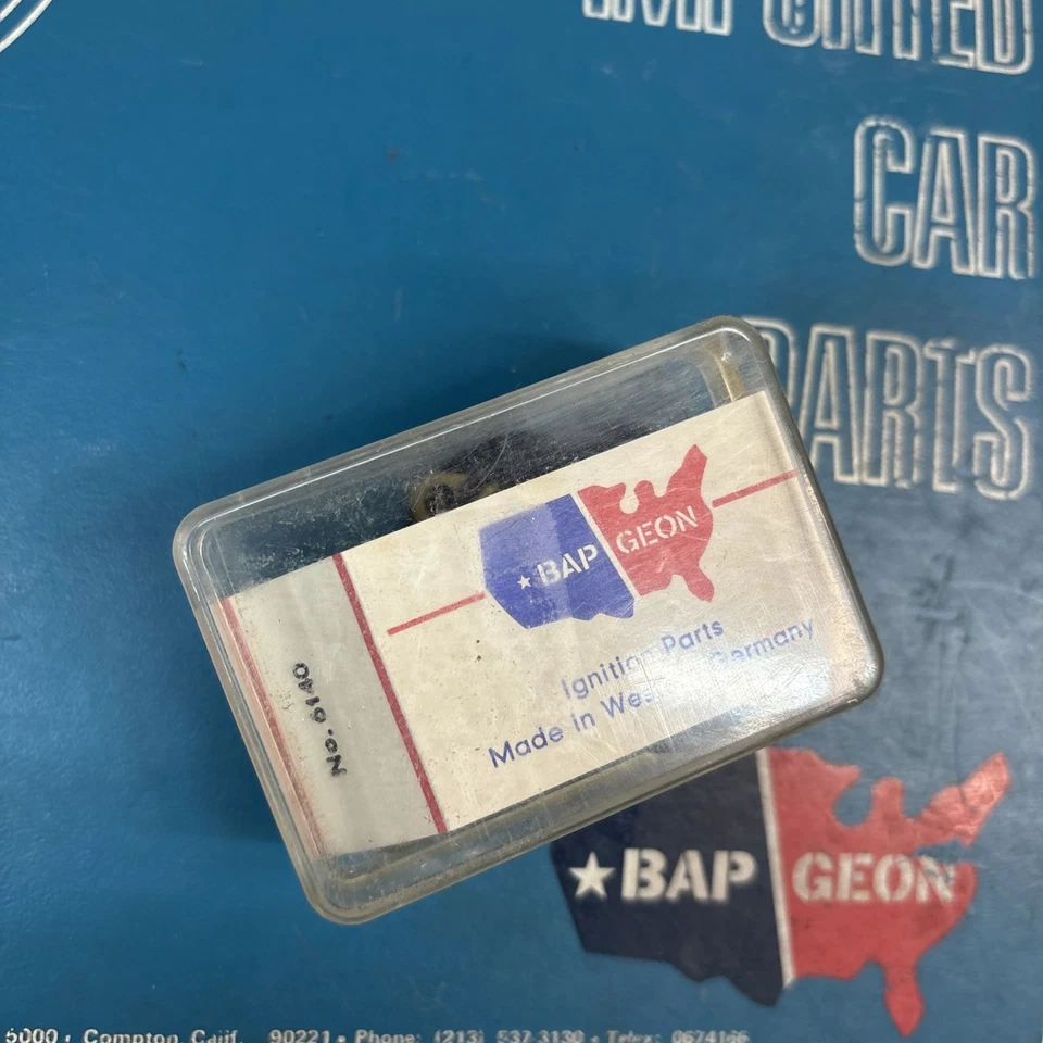 Condensador de encendido Opel GT Kadette & Manta 1972-73 NOS Bap/Geon Made con Alemania Foto 4 de 4