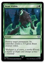 Beast Within 234 Commander: The Lord of the Rings: Tales of Middle-earth