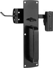 Thumb Gate Latch Hardware for Wooden Fences Heavy Duty, Self Locking Fence Latch