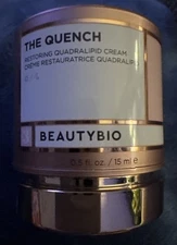 Beauty Bio The Quench Restoring Face Cream .5 fl oz NEW Without Box