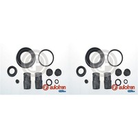 2X Autofren Bremssattel RAPARATUR-SATZ Hinten Passend FüR Daimler Super Jaguar