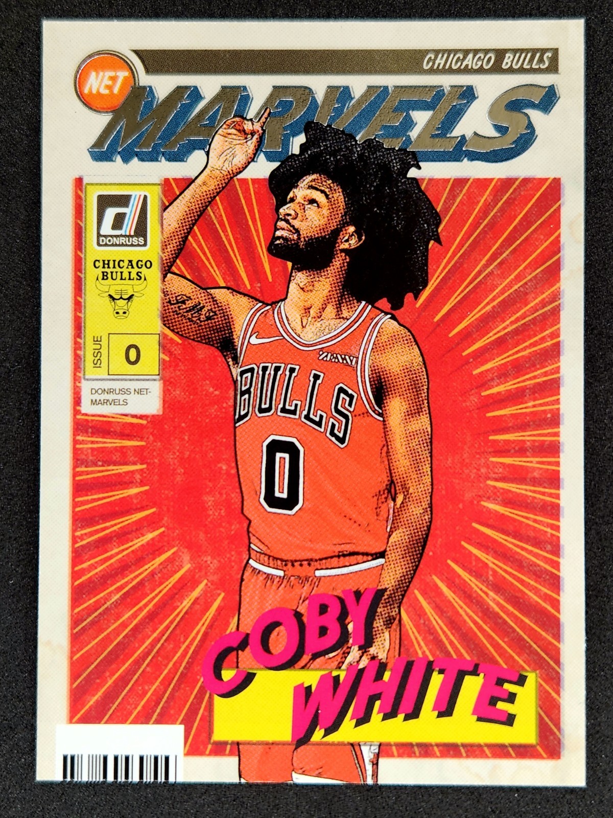 2019-20 Donruss Coby White Net Marvels Rookie RC #5 Chicago Bulls Hornets