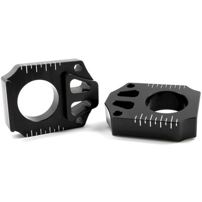 Works Connection Elite Axle Blocks - Black 17-290