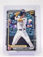 KONNOR GRIFFIN 2024 BOWMAN DRAFT 1ST ROOKIE #BD-22 PIRATES Q3698 GG