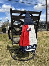 Vintage 90s Tommy Hilfiger Large Nylon Bag Sl...