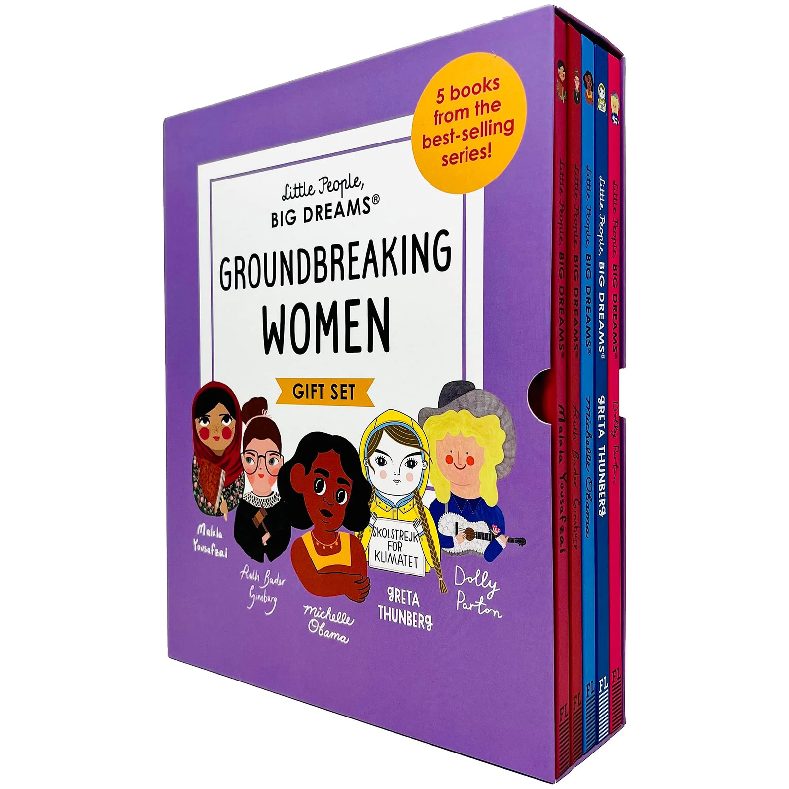 Frances Lincoln Children's Books Women's White Little People, Big Dreams Groundbreaking 5 Books Collection By Maria Isabel Sanchez Vegara - Hardback - Ages 7-9 - Inspiring Biographies Gift - Image 3