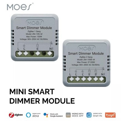 Smart LED Dimmer Lichtschalter Modul Unterputz Für ZigBee Für Alexa Google App