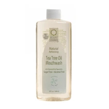 Tea Tree Oil Mouthwash Spearmint 8 FL Oz By Desert Essence