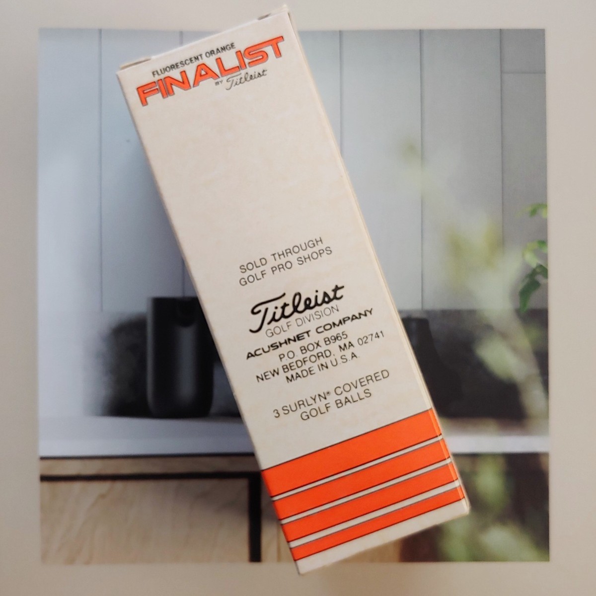 NOS Titleist Fluorescent Orange Finalist 2 Golf Balls 3 Pack | eBay