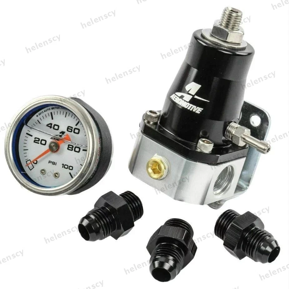 Aeromotive 13129 Compact EFI Bypass Fuel Pressure Regulator Combo Kit Foto 2 de 4