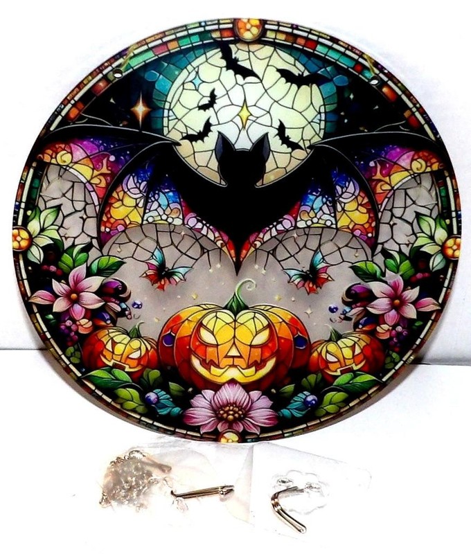 Acrylic Window Suncatcher HALLOWEEN SUN CATCHER WALL ART 7 3/4" #71