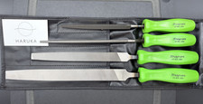 Snap-on HBF500G RARE File 4Pc Set Green handle HF-614 HF-615 HF-616