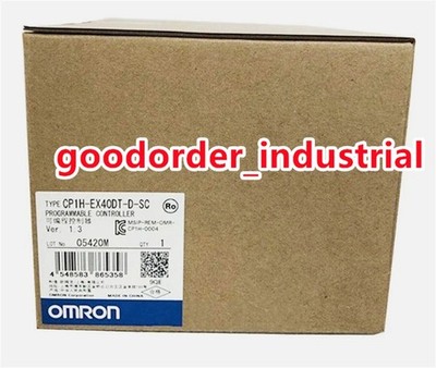 Genuine Omron CP1H-EX40DT-D-SC PLC Module CP1HEX40DTDSC New In Box