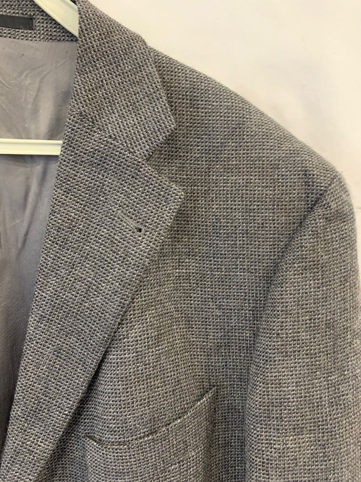 Yves Saint Laurent Pour Homme Gray Wool Blazer Ja… - image 8